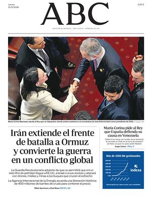 Prima pagina ABC di oggi - Quotidiano estero