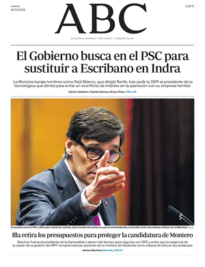 Prima pagina ABC di oggi - Quotidiano estero