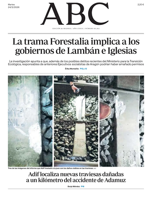 Prima pagina ABC di oggi - Quotidiano estero