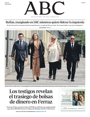 Prima pagina ABC di oggi - Quotidiano estero