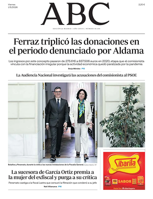 Prima pagina ABC di oggi - Quotidiano estero