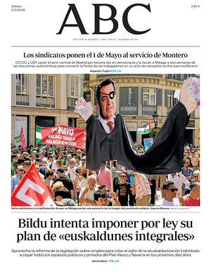 Prima pagina ABC di oggi - Quotidiano estero