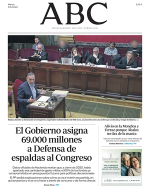 Prima pagina ABC di oggi - Quotidiano estero