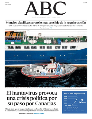 Prima pagina ABC di oggi - Quotidiano estero