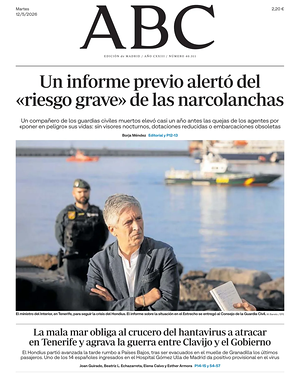 Prima pagina ABC di oggi - Quotidiano estero