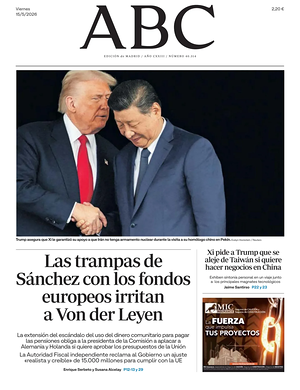 Prima pagina ABC di oggi - Quotidiano estero