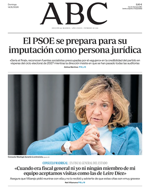 Prima pagina ABC di oggi - Quotidiano estero