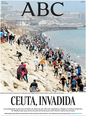 Prima pagina ABC di oggi - Quotidiano estero