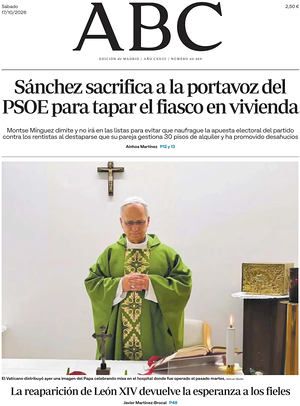Prima pagina ABC di oggi - Quotidiano estero