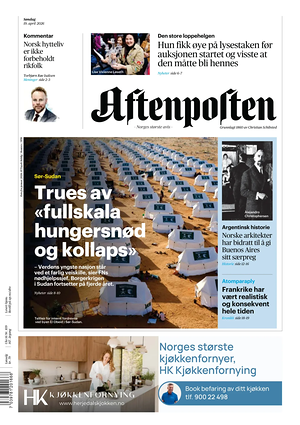 Aftenposten prima pagina