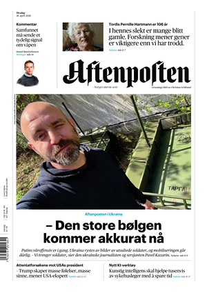 Aftenposten prima pagina