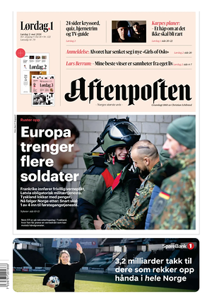 Aftenposten prima pagina