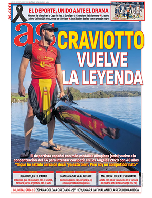 Prima pagina AS di oggi - Quotidiano deportes