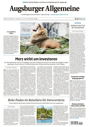 Titelseite von Rheinische Post heute - Schlagzeilen und Nachrichten