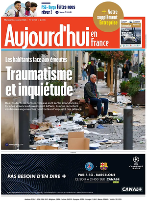 Unes National - Journaux National France - The Front Pager