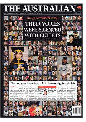 Prima pagina The Australian di oggi - Quotidiano estero