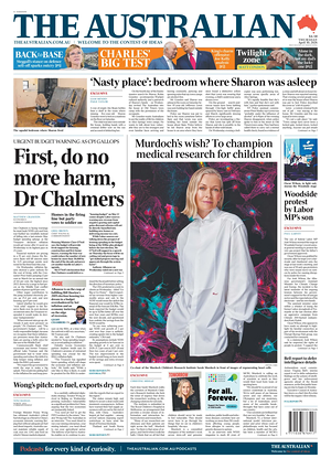 Prima pagina The Australian di oggi - Quotidiano estero