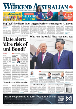 Prima pagina The Australian di oggi - Quotidiano estero