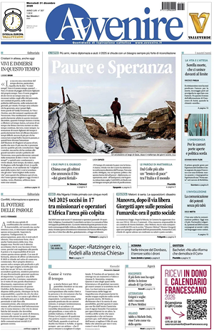 Avvenire prima pagina