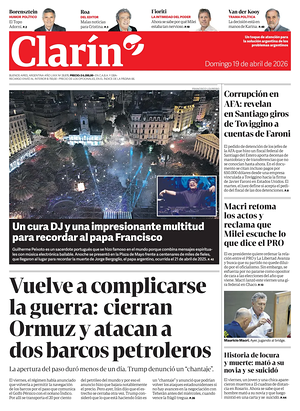 Clarín prima pagina