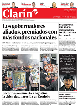 Prima pagina Clarín di oggi - Quotidiano estero