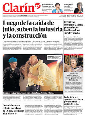 Prima pagina Clarín di oggi - Quotidiano estero