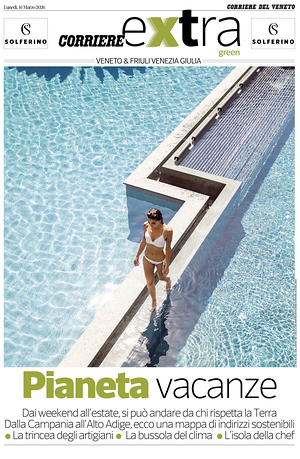 Prima pagina Corriere del Veneto di oggi - Quotidiano regionale