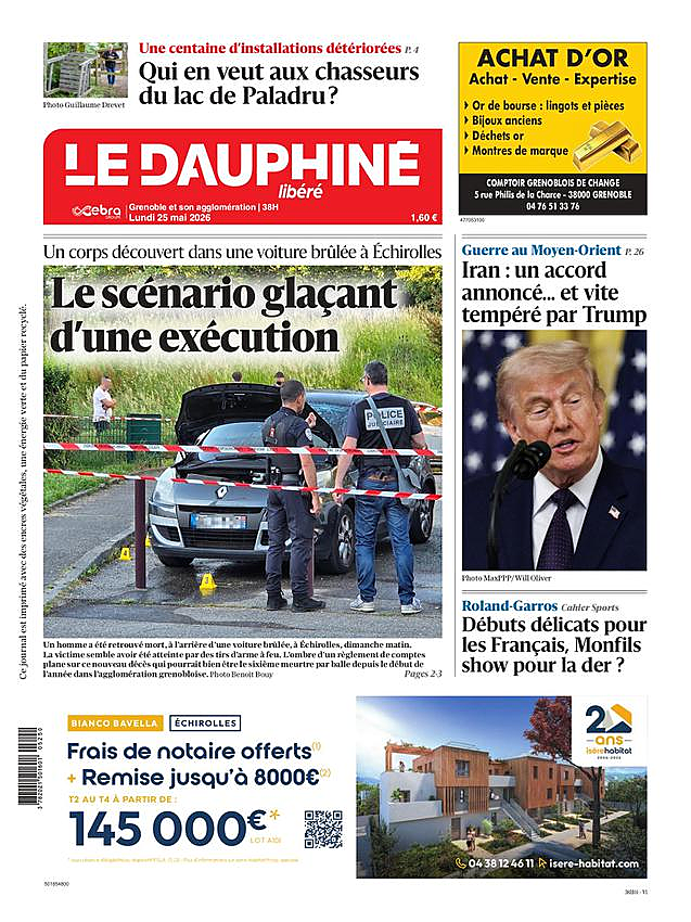 Une de None du jour - Presse 26 mai 2026