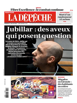 Une de None du jour - Journal régional