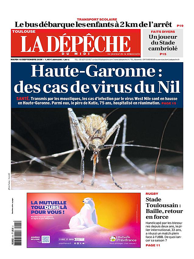 Une de None du jour - Presse 15 septembre 2026