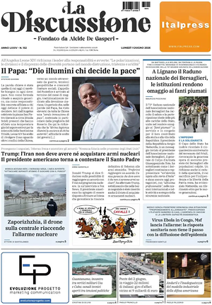 La Discussione prima pagina