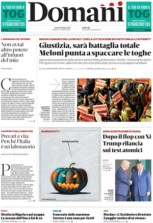 Domani prima pagina