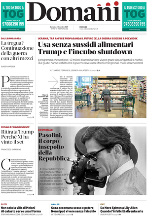Domani prima pagina