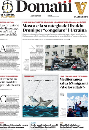 Domani prima pagina