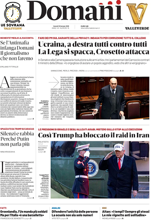 Domani prima pagina