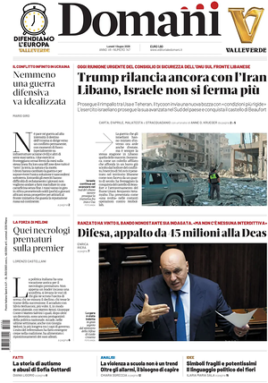 Domani prima pagina