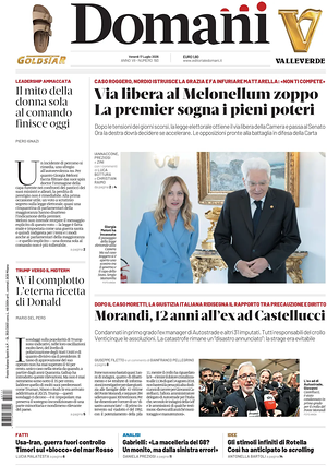 Domani prima pagina