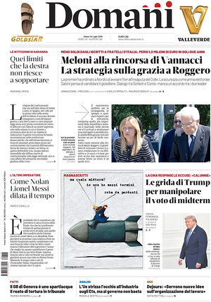 Domani prima pagina