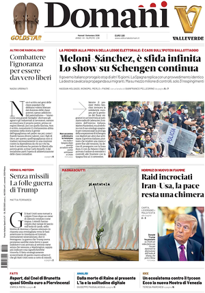 Domani prima pagina
