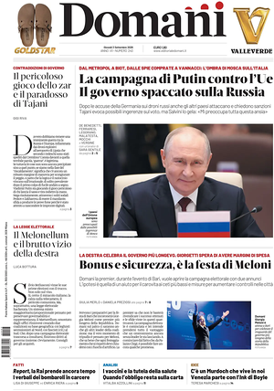 Domani prima pagina
