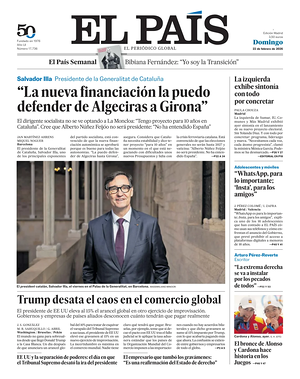 Prima pagina El País di oggi - Quotidiano estero