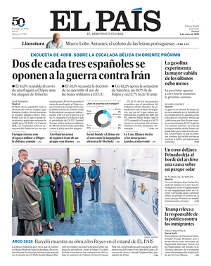 El País prima pagina