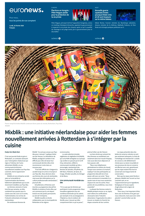 Prima pagina EuroNews (French) di oggi - Quotidiano estero