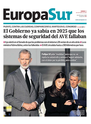 Prima pagina Europa Sur di oggi - Quotidiano regional