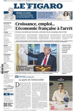 Le Figaro prima pagina