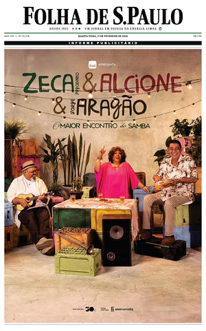 Prima pagina Folha de S.Paulo di oggi - Quotidiano estero