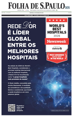 Prima pagina Folha de S.Paulo di oggi - Quotidiano estero
