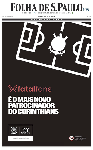 Prima pagina Folha de S.Paulo di oggi - Quotidiano estero
