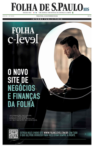 Prima pagina Folha de S.Paulo di oggi - Quotidiano estero