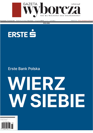 Prima pagina Gazeta Wyborcza di oggi - Quotidiano estero